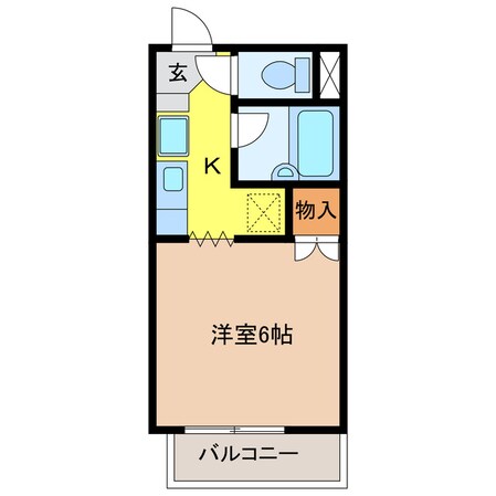 サープラスワン坂ノ尾の物件間取画像